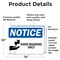Signmission Safety Culture Sign, 14 in Width, Vinyl Decal, Rectangle OS-2PACK-NS-D-1014-L-13215 - alternate 3